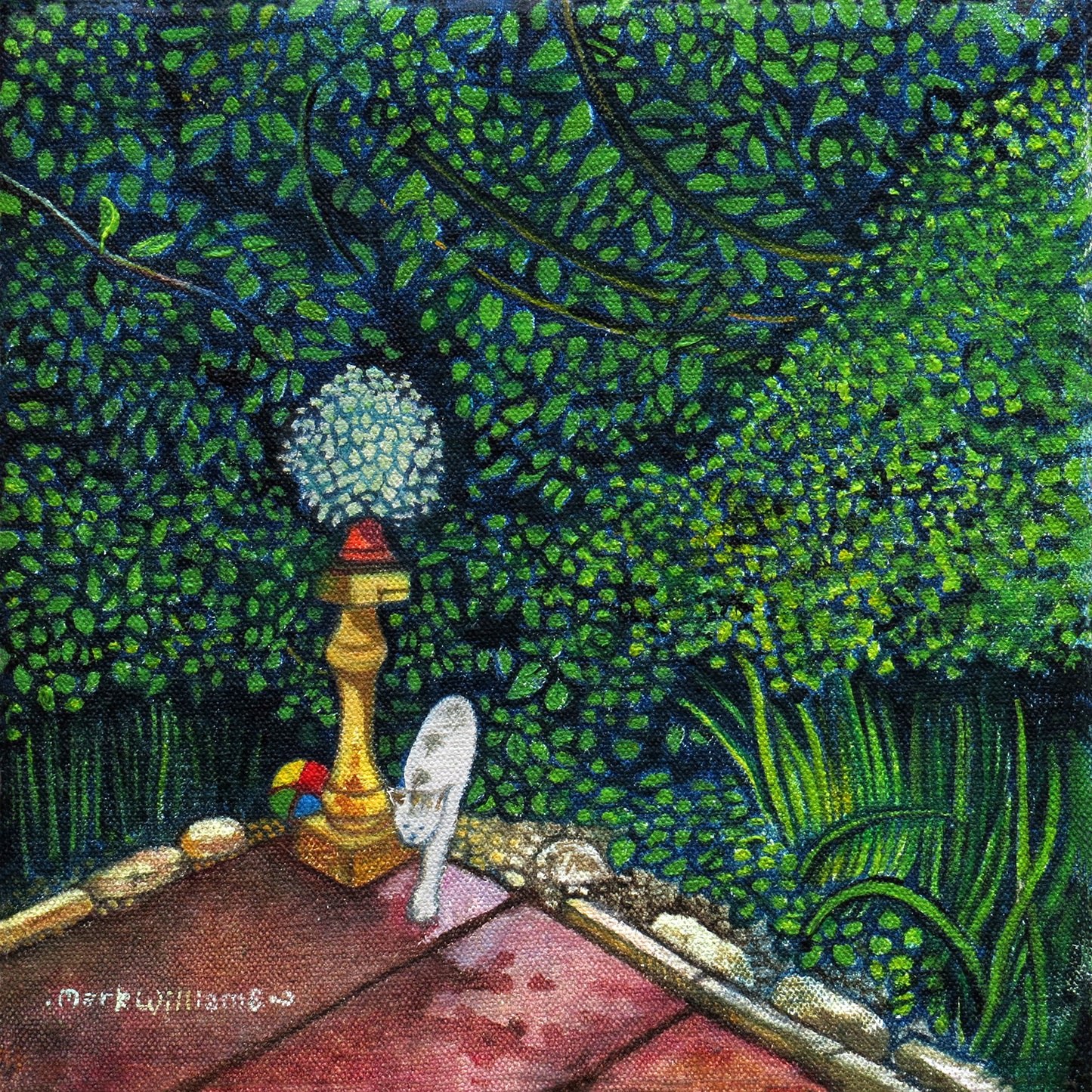 “The Garden Cat” - “If a cat our dog were to begin to talk to us, to speak reasonably and in an orderly manner, we would be filled with terror” (Arthur Machen “The Great Return”)