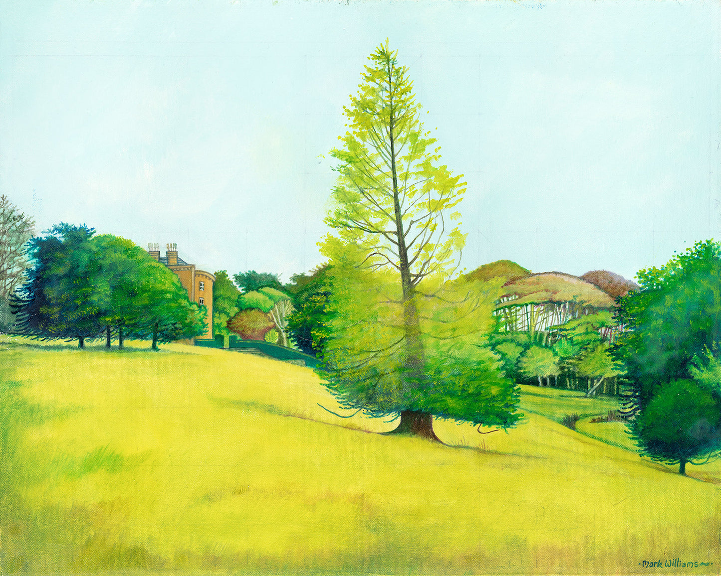 “Bertholey House” - Bertholey House in Westwood Forest features a lot in the fictional stories and autobiographical writings of Arthur Machen - Although this is a view of Penrice Castle House on the Gower Peninsular - but don’t tell anybody…