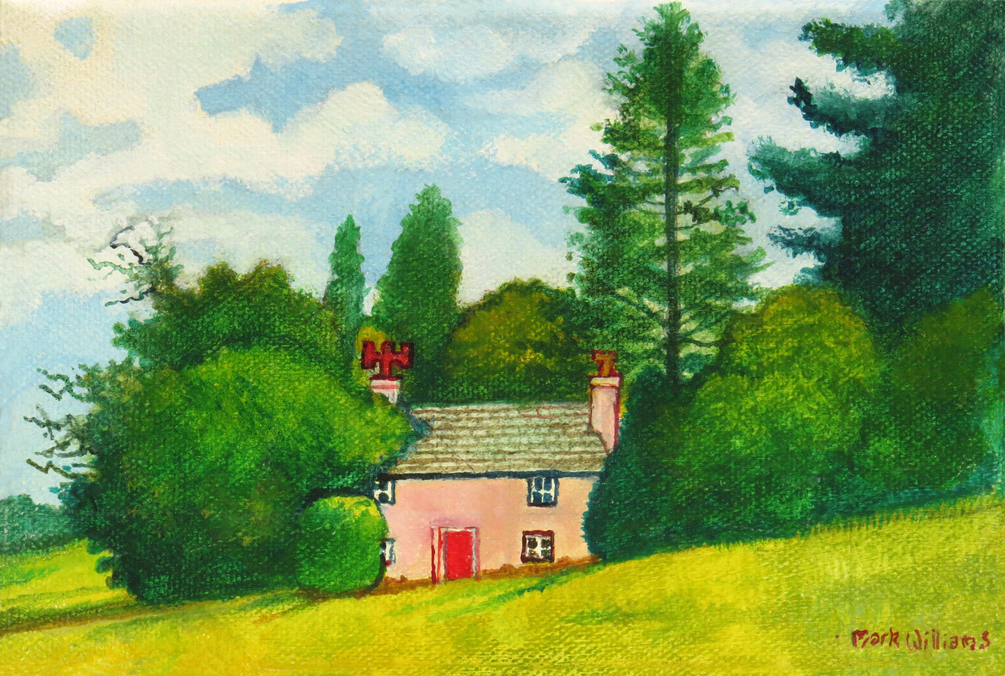 “Annie Morgan's Cottage” - I have envisaged the home of Annie Morgan - Lucien Taylor’s “Muse Figure” in “The Hill of Dreams” Novel- It’s actually Mill Cottage at Llansor.