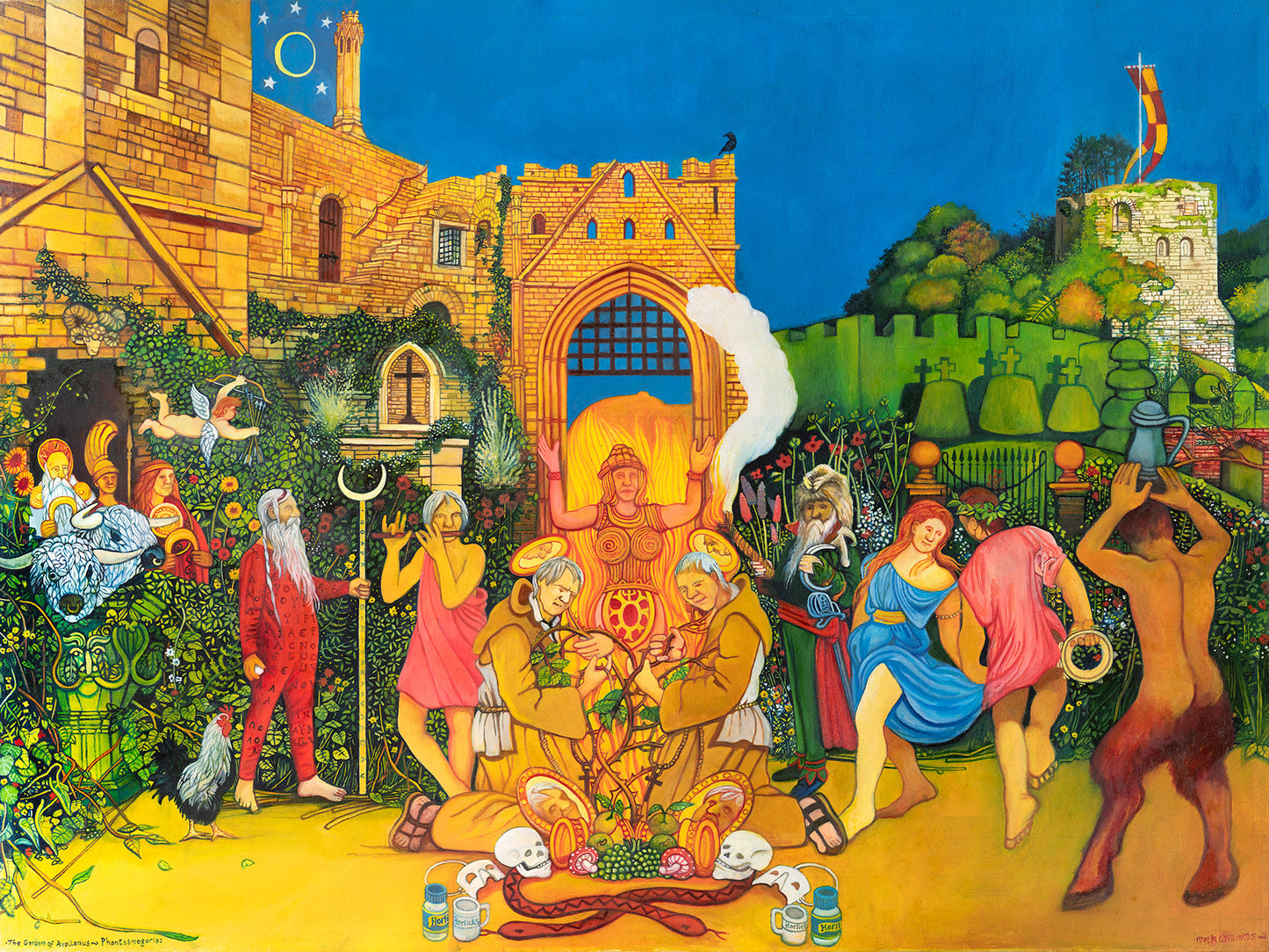 “Phantasmagoria” - Essentially a piece of whimsy - but with references to all manner of things Arthur Machen related and otherwise - Should anybody be curious - then please contact me directly …
