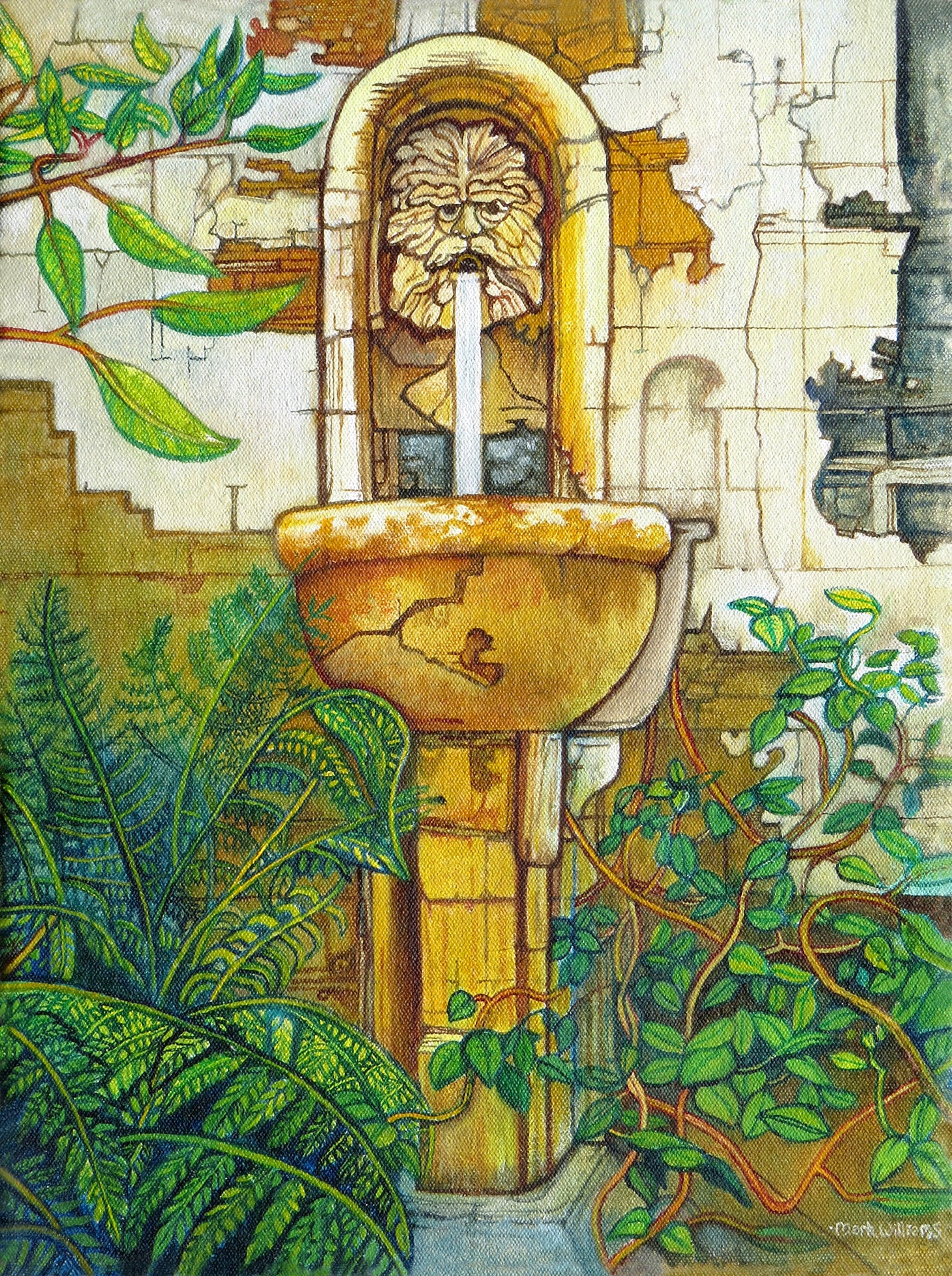 The Fountain (Print)