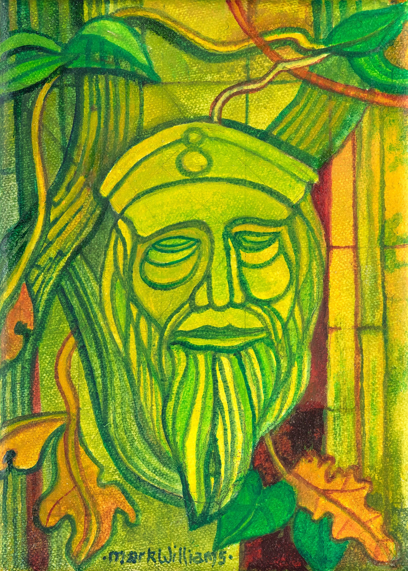 “The Old King” - This could be one of the ancient kings - possibly Tewdrig the sainted and martyred King of Gwent - or even Old King Cole who was a merry old soul …Ho ! Ho !