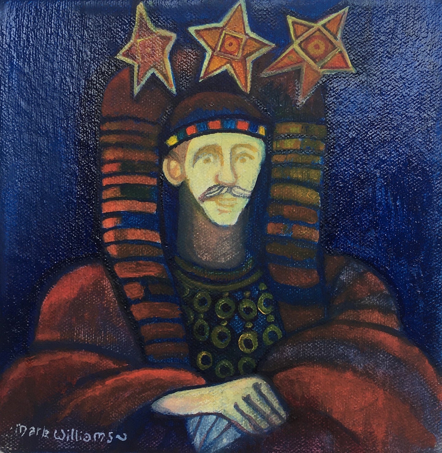 “A Magician” - A portrait of Macgregor Mathers- one of the Founder Members of “The Hermetic Order of the Golden Dawn”: Arthur Machen was a Novice Initiate within this “Occult” Group but left saying “It shed no light on my path.