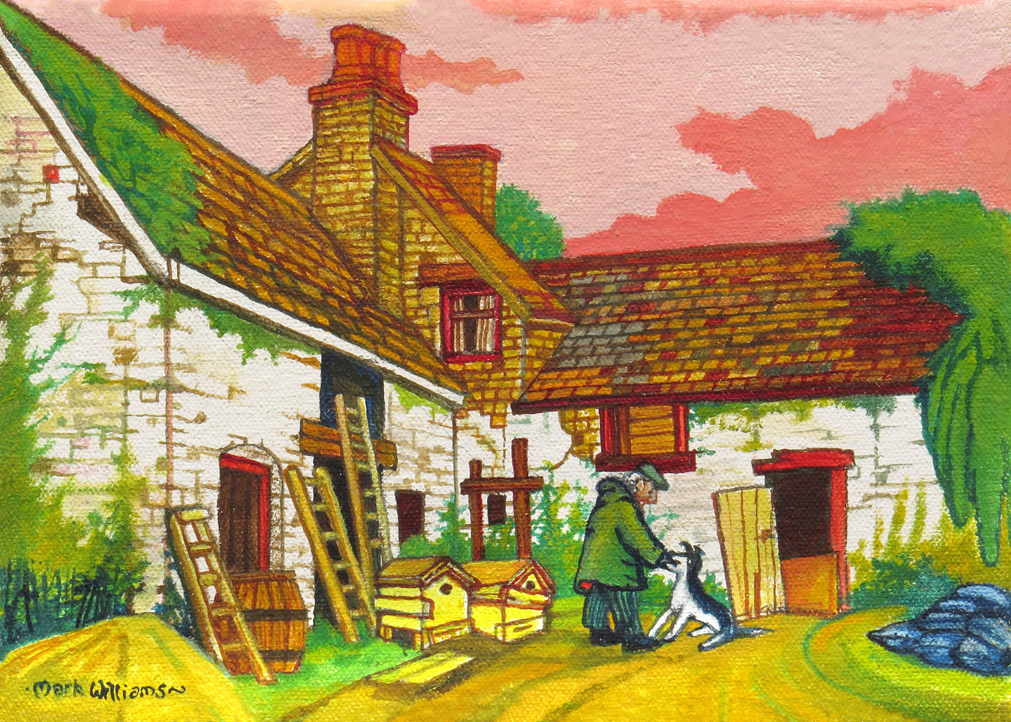 “Pantyreos” - An ancient Gwent Farm House.