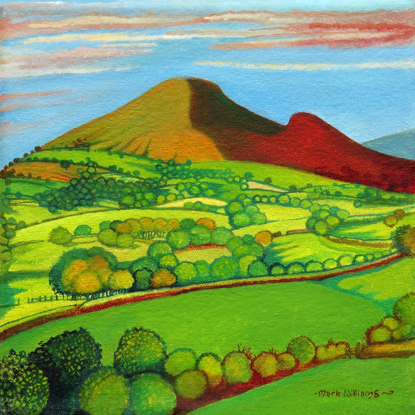 The Holy Mountain - Ysgyryd Fawr (The Skirrid) (Print)