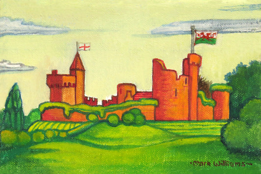 “Caldicot Castle” - This little know but delightful historical building features in Arthur Machen’s Medieval Romance Novel- “The Chronicles of Clemendy”.