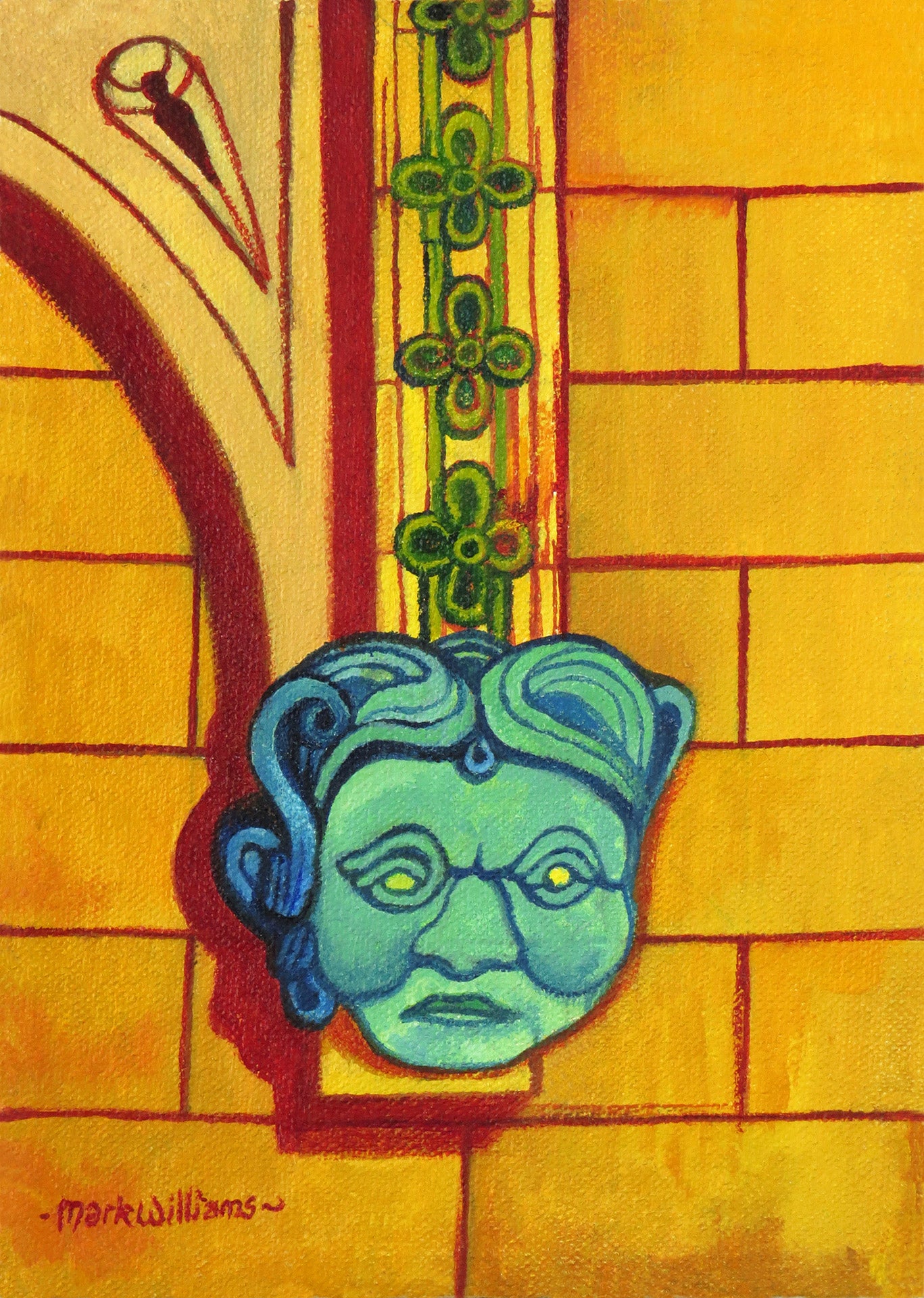 “Gargoyle No.2” - A companion piece to “Gargoyle No.1” - Arthur Machen was a bit of a “Medievalist”.
