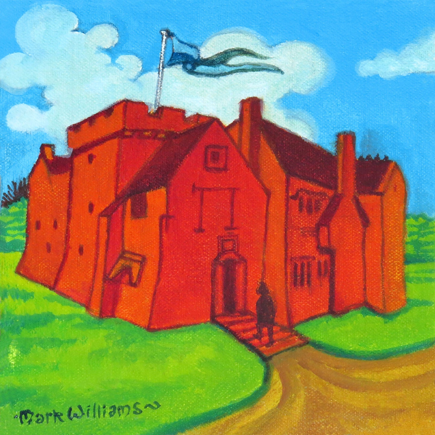 “The Castle at Penhow” - Arthur Machen visited Penhow Castle during a failure tour of Gwent as an old man.
