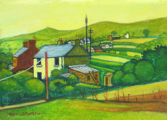 “Penywaun Lane” - My Grandmother’s Cottage at St Dials- now long demolished: Growing up there as a child I hear her stories about “Fairy Folk” - Hence my interest in folklore and legend: I used to imagine that all her tales had taken place at this Cottage