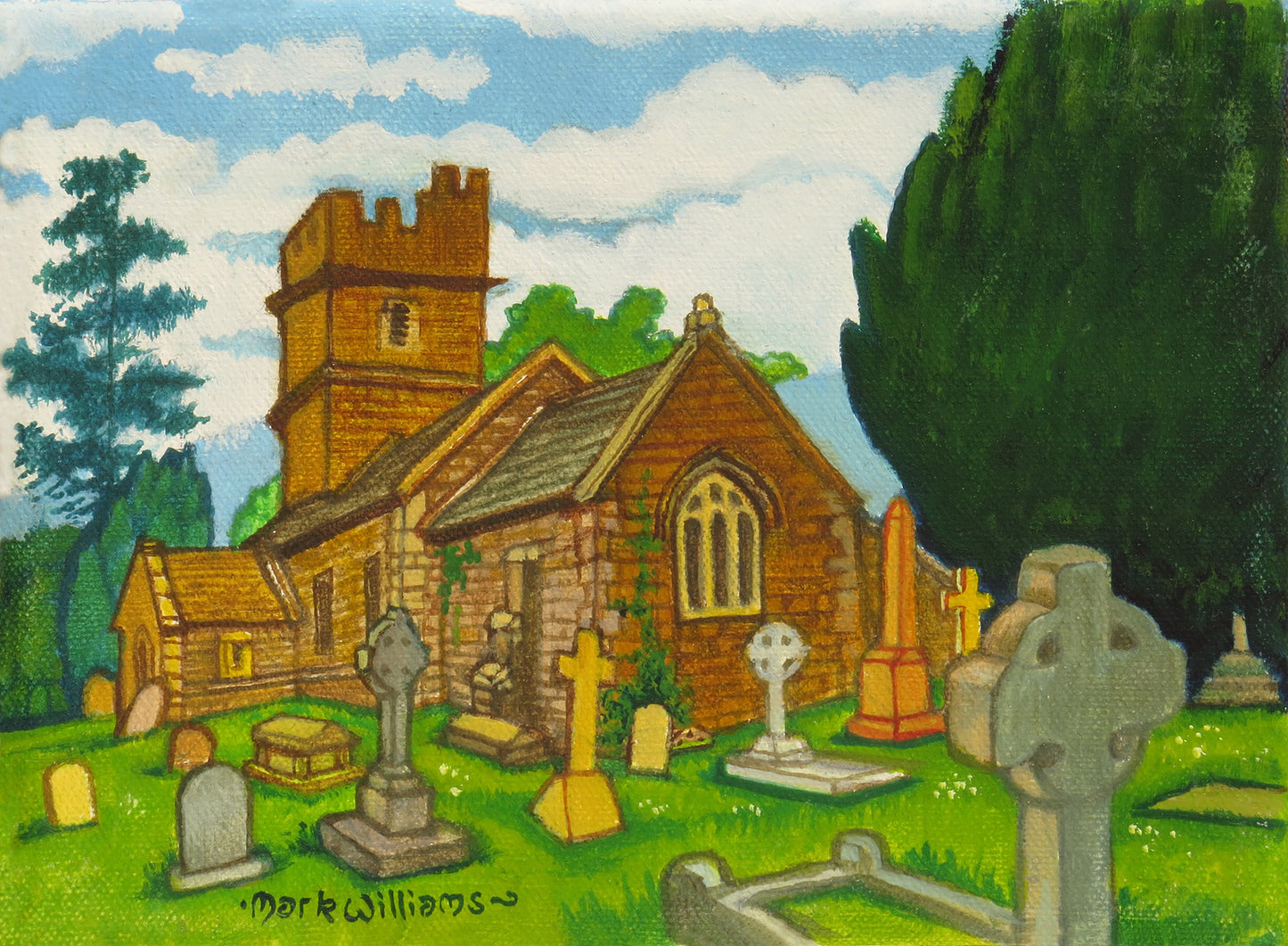 “ St. John's Church Llanhennock” - I have ancestry buried in this churchyard going back to at least 1699- Thereafter the Parish Records have been lost.