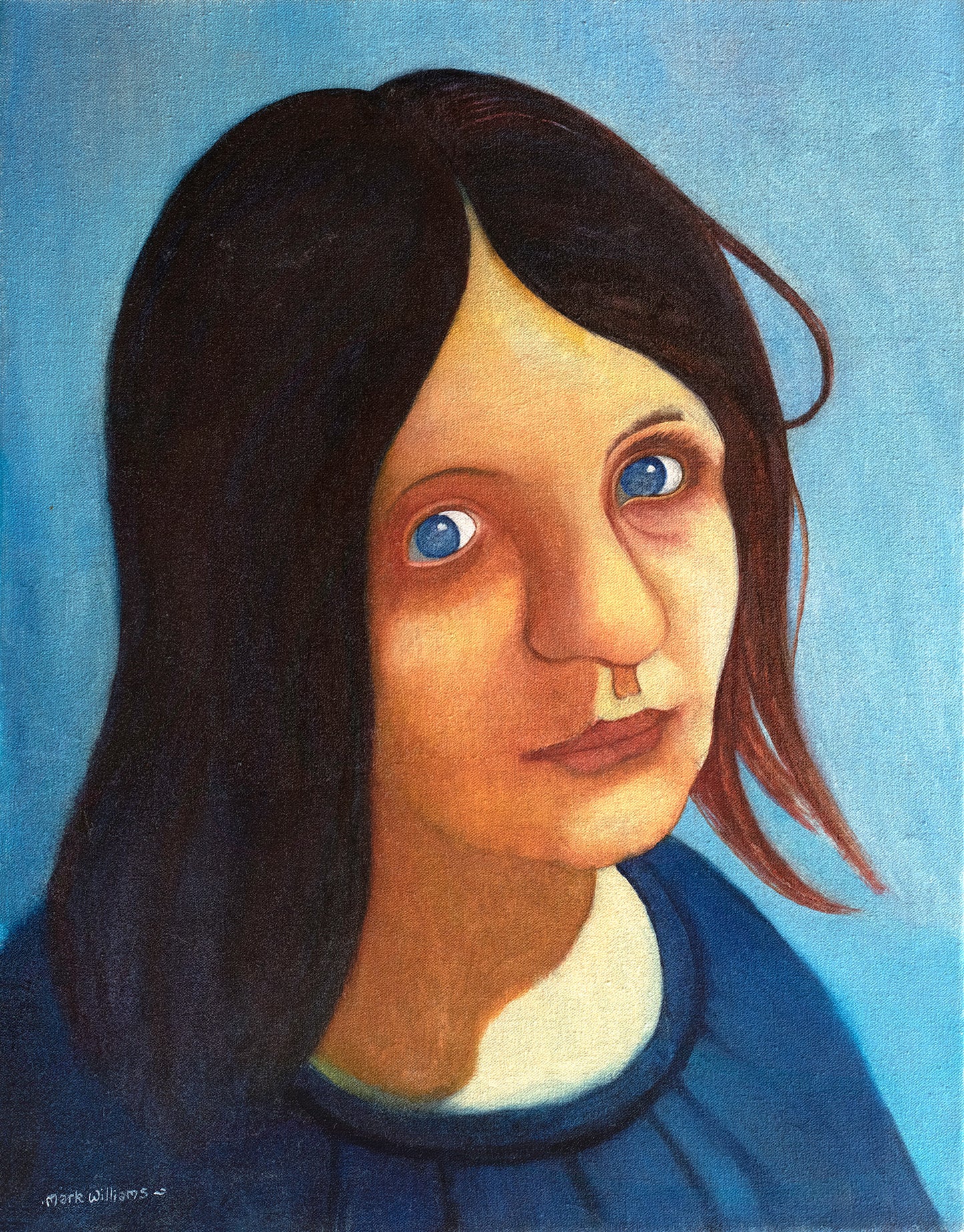 “Annie Morgan” - Annie Morgan - the “Muse Figure” for protagonist Lucien Taylor in “The Hill of Dreams” Novel - I painted this picture from memory - a composite of several ladies known to me over the years.