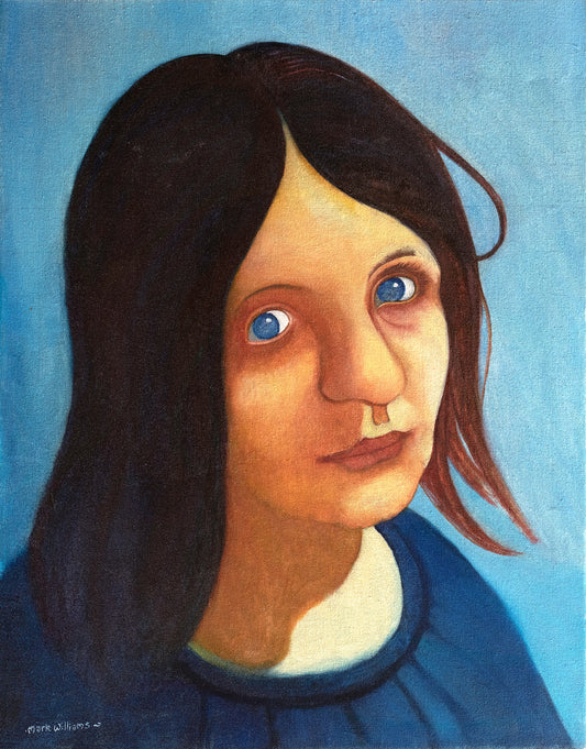 “Annie Morgan” - Annie Morgan - the “Muse Figure” for protagonist Lucien Taylor in “The Hill of Dreams” Novel - I painted this picture from memory - a composite of several ladies known to me over the years.