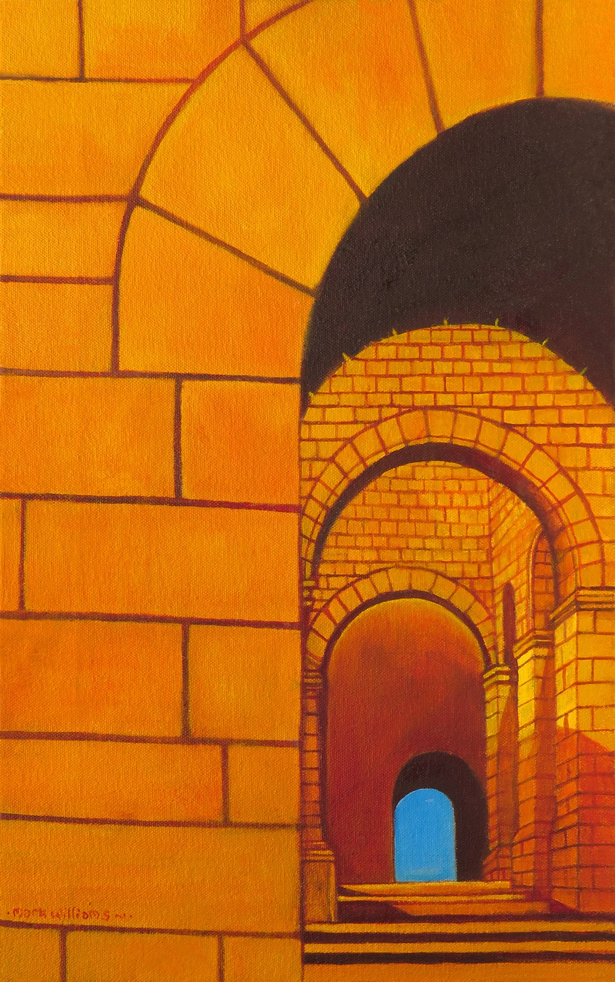 “The Temple” - An image of Classical Roman Arches.