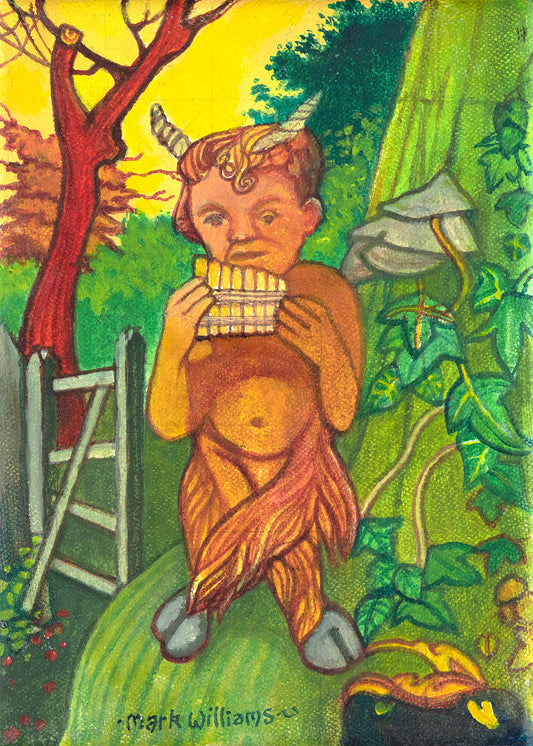 “Mark Williams Self Portrait as Pan” - This is me having a bit of a laugh …
