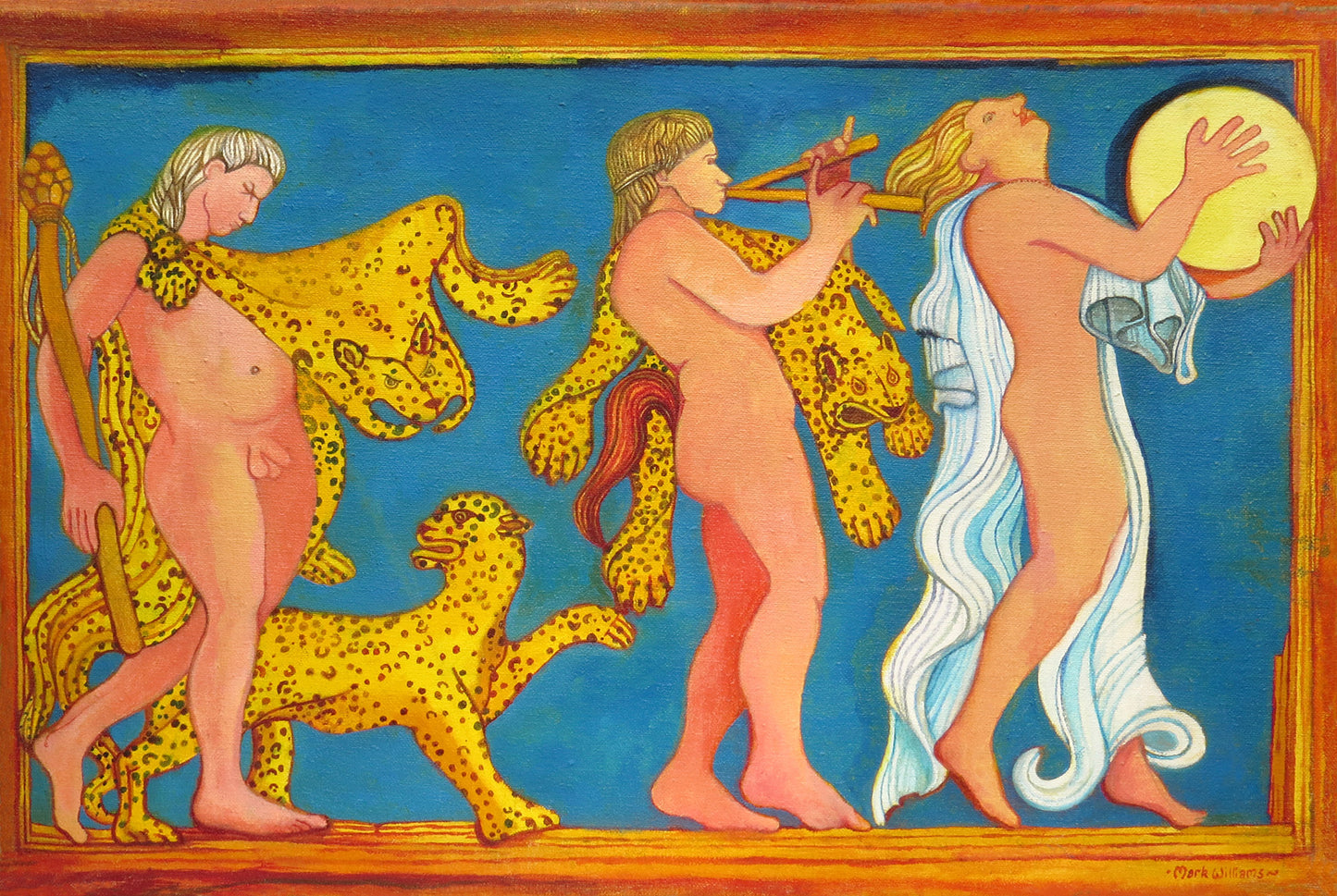 “The Youths of Avallaunius” - In his visions of “Avallaunius” Lucien Taylor in “The Hill of Dreams” Novel sees Roman youths engaging in Bacchanalian orgies and “strange rites”.