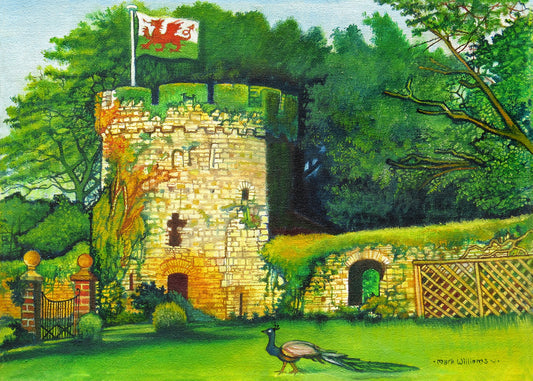 “Usk Castle The Garrison Tower” - Usk Castle, well worth a visit…