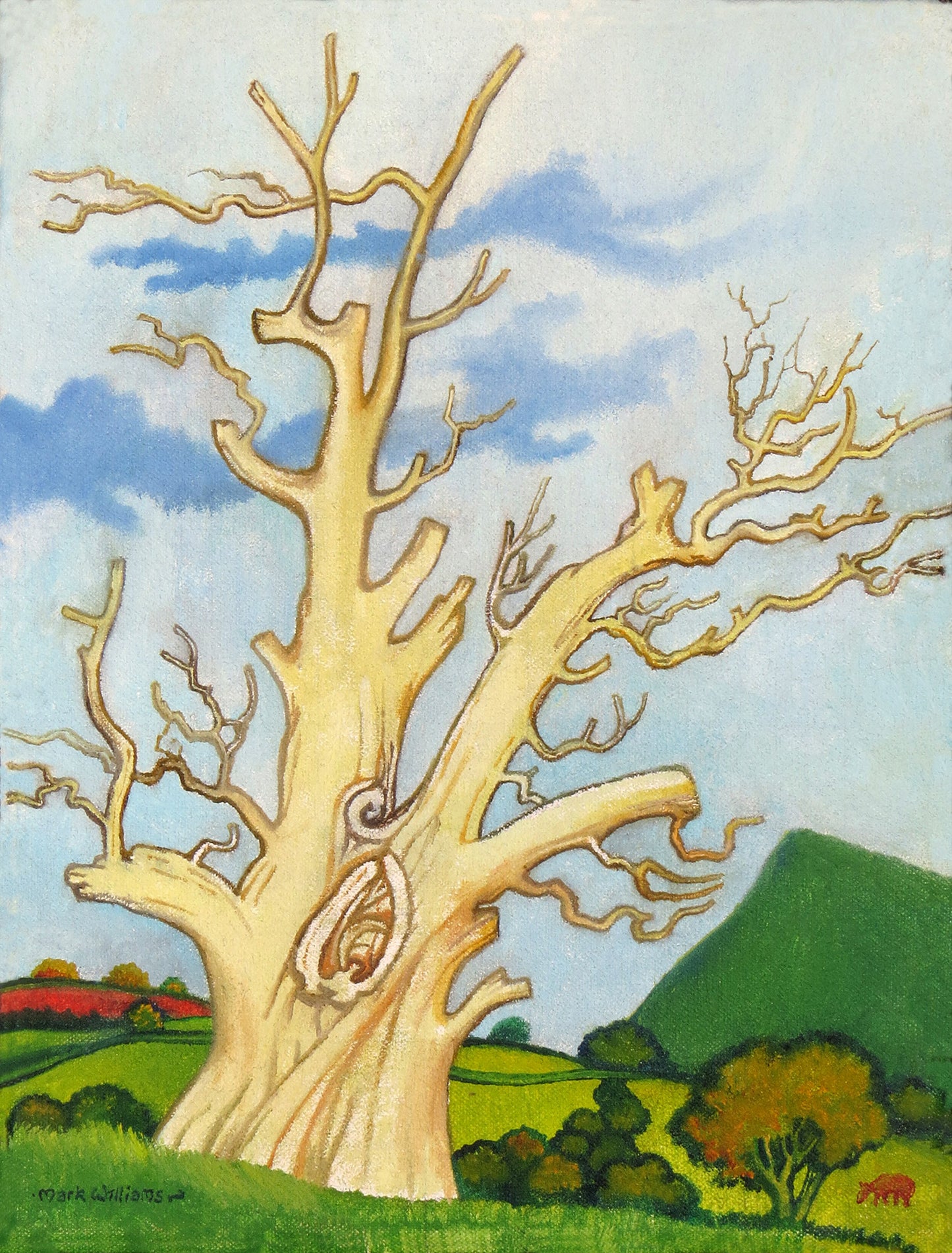 The Caeryder Oak (Print)