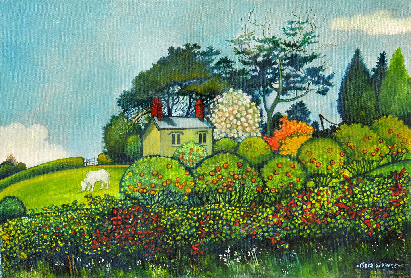 Mrs Gibbon's Cottage (Print)