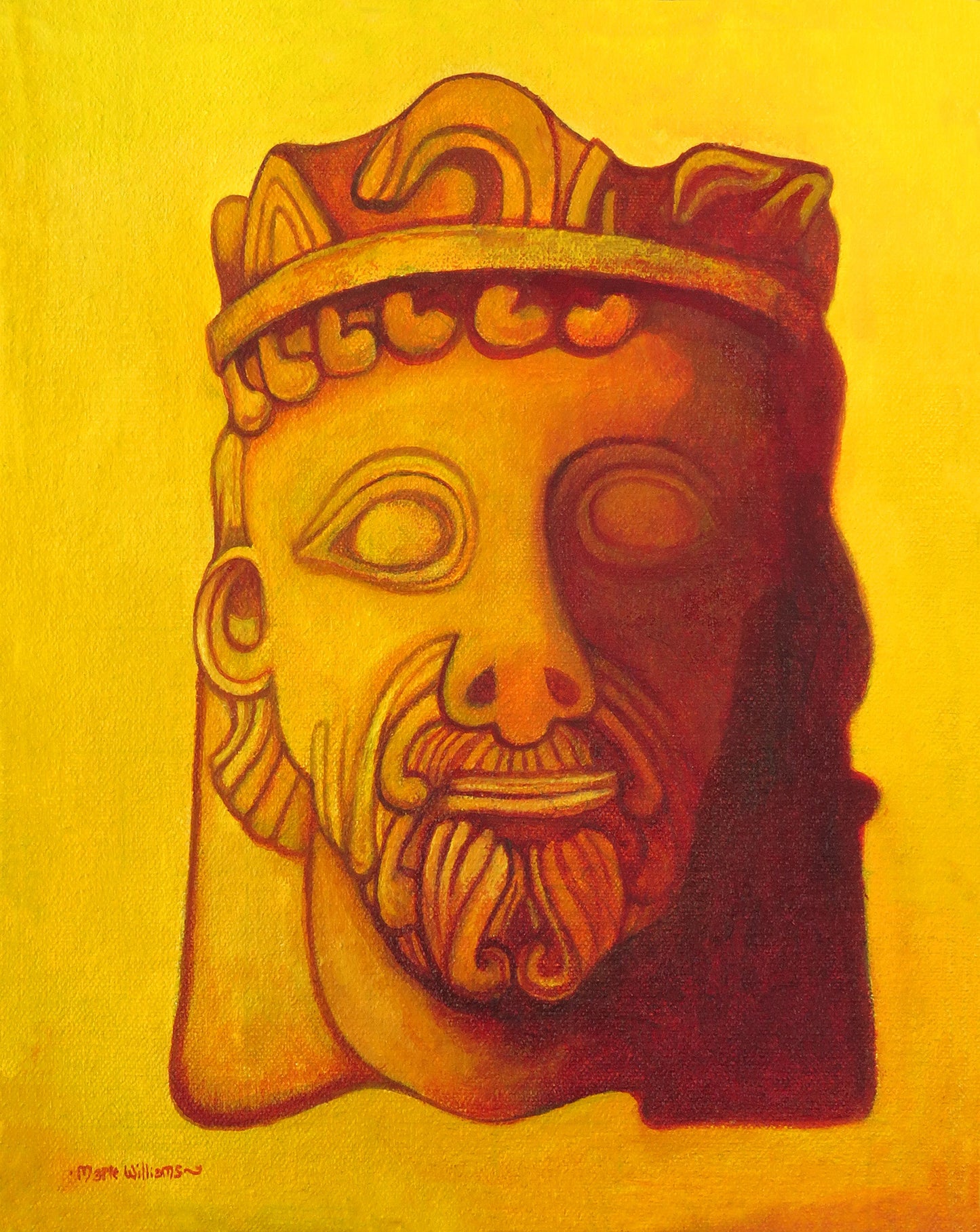 “Prince Llewelyn” - An image of one of the ancient Welsh Princes named “Llewelyn” - Arthur Llewelyn Jones Machen - named after King Arthur and the Princes of Wales.