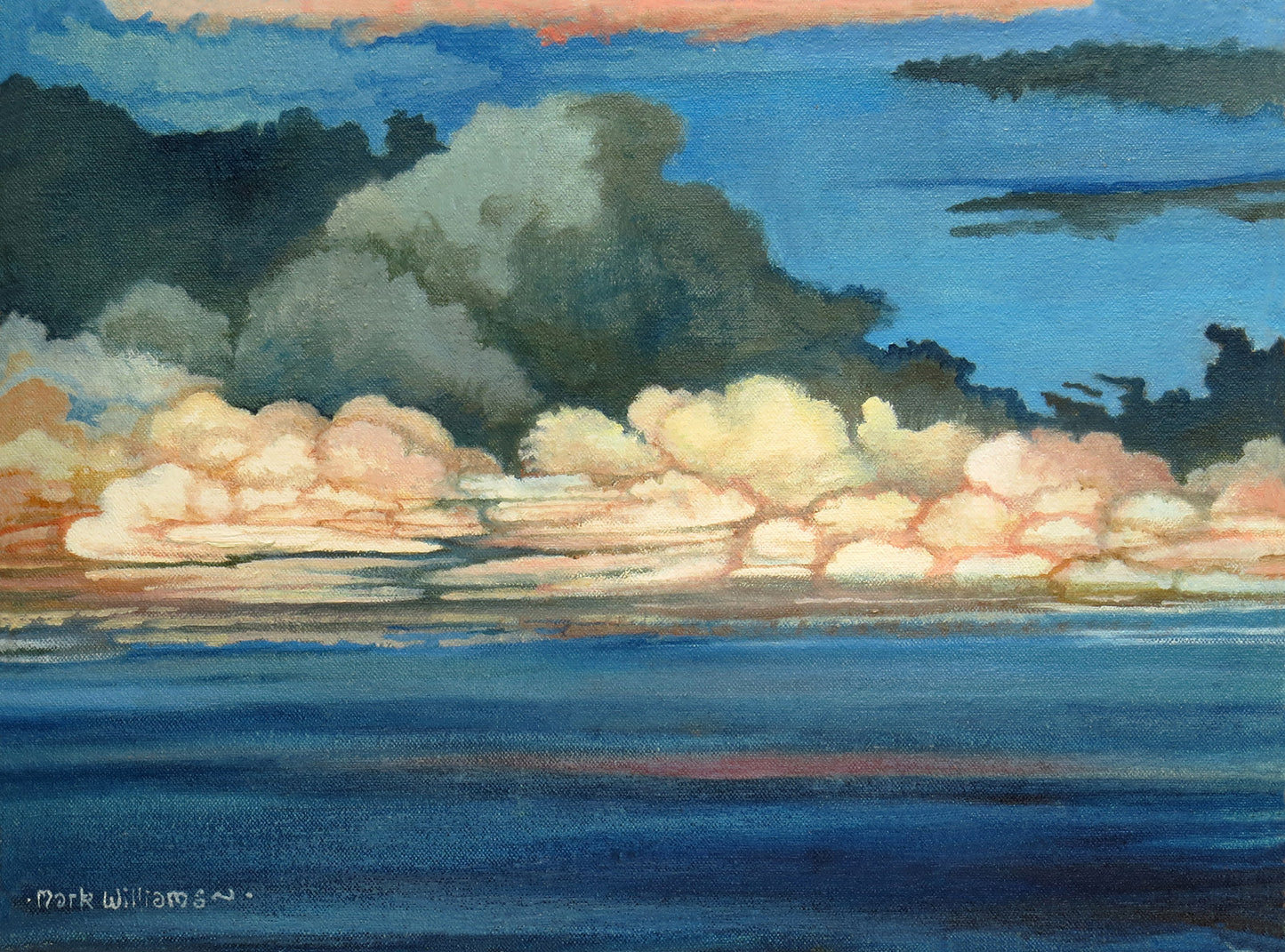 “Leaden Clouds” - In the opening chapter of “The Hill of Dreams Novel” Arthur Machen writes: “The clouds were as heavy as lead, and the sky was of a dull oppressive great, as if it were some great weight pressing down on the earth.”
