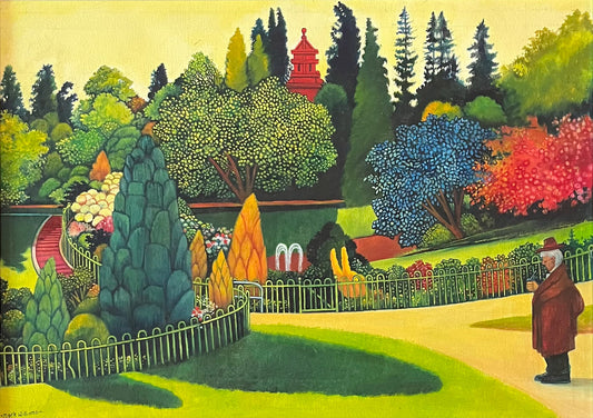 The Old Man in the Park (Print)