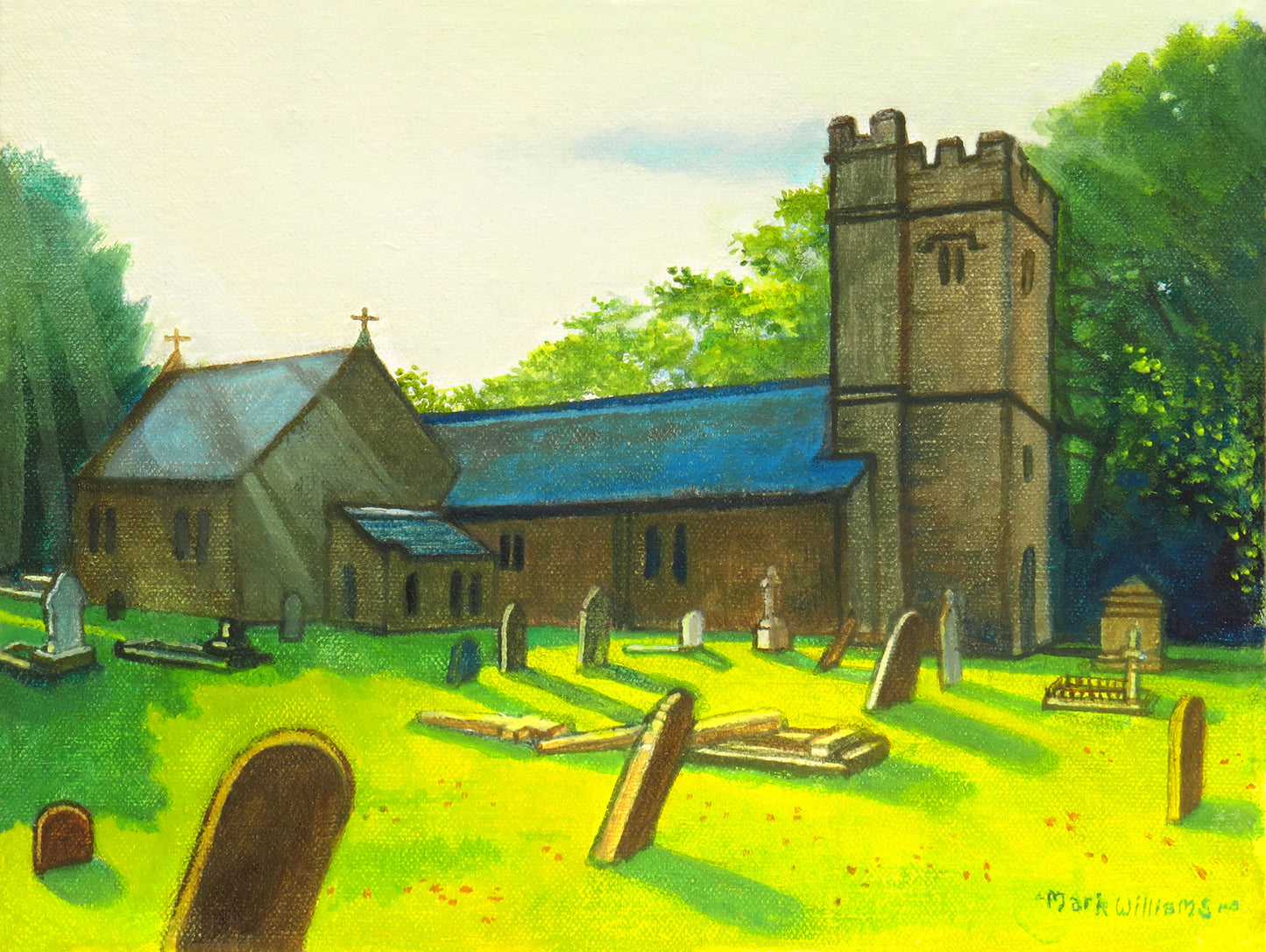 “St Michael's Church, Llanfihangle Llantarnam” - My great great grandfather Richard Edwards of Common Cefn Llwyn was married here in 1854.