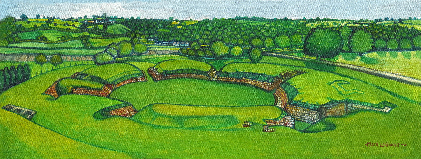 Caerleon Amphitheatre (Print)