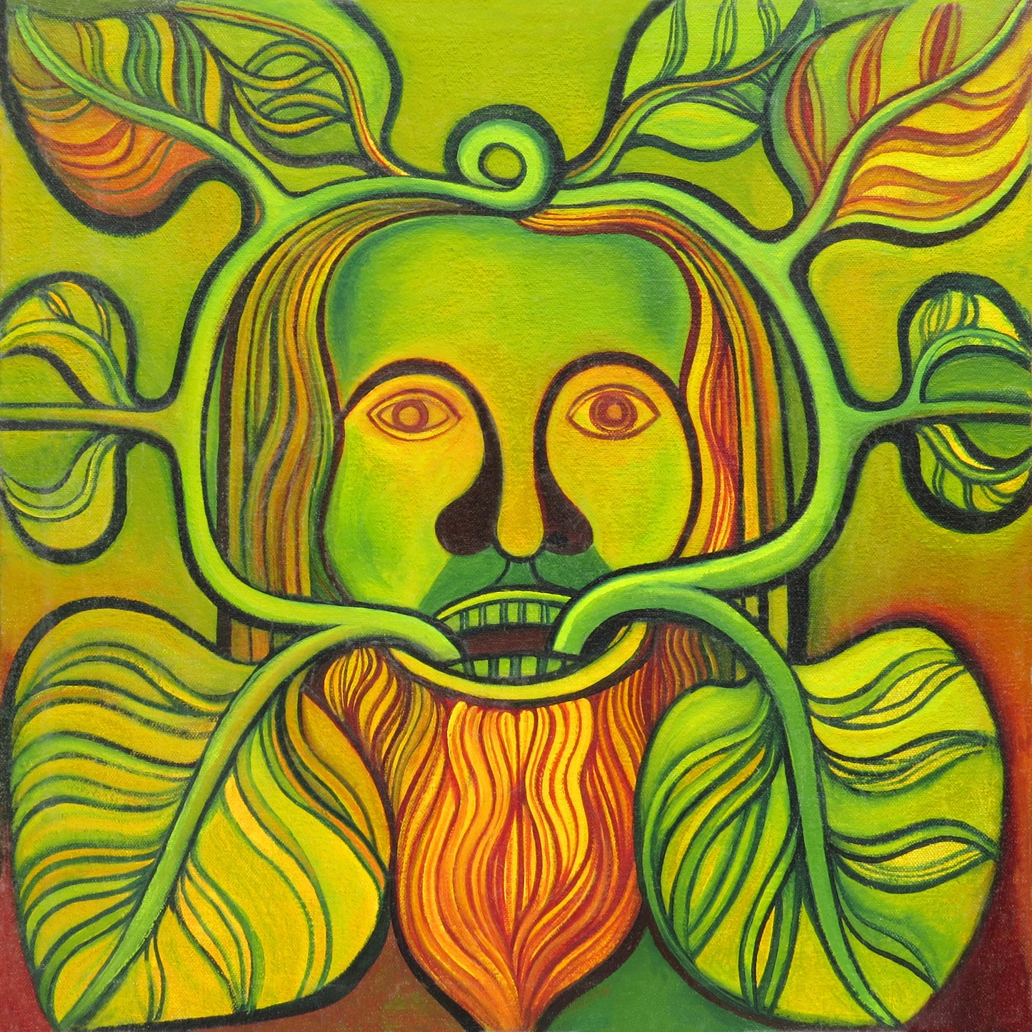 The Green Christ (Print)