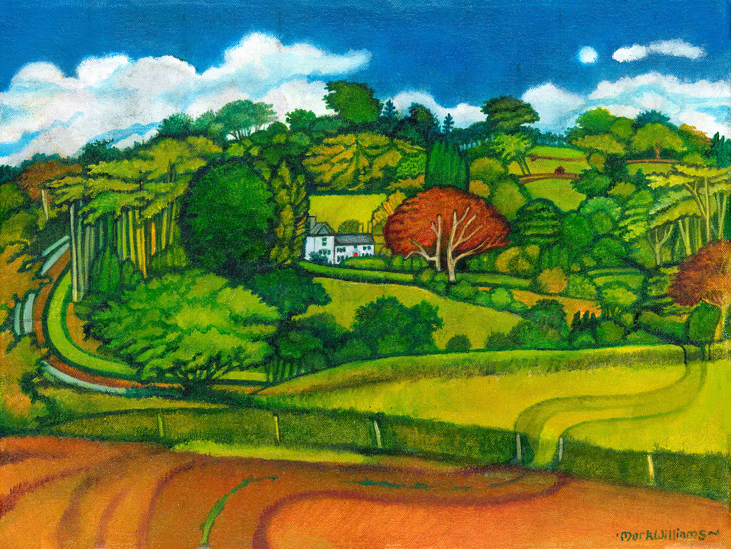 “Llwyn Celynen” - An important farmhouse at Llansor replete with ornamental gardens - owned by the Adams- Williams family of Llangybi Castle -My ancestors rented cottages from them as Estate Workers and Farm Labourers.
